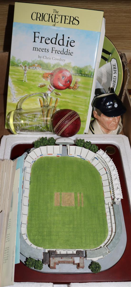 Cricket W G Print model Lords and mixed memorabilia